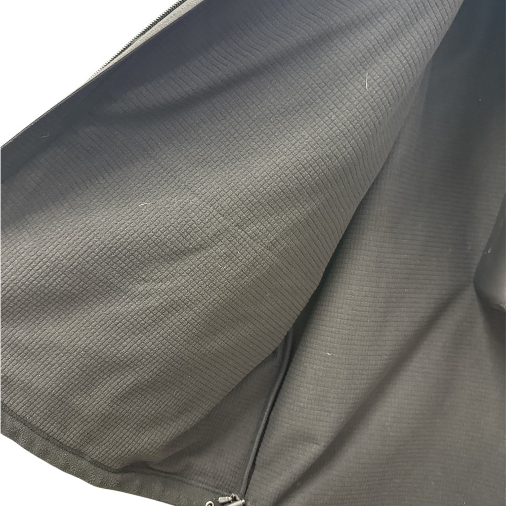 Black Textured Soft Shell Jacket - image 3